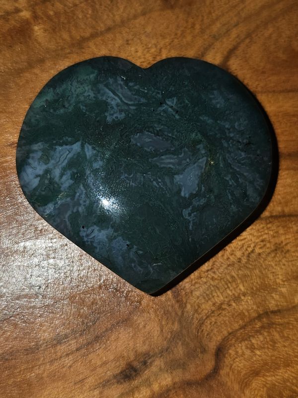 Heart Moss Agate