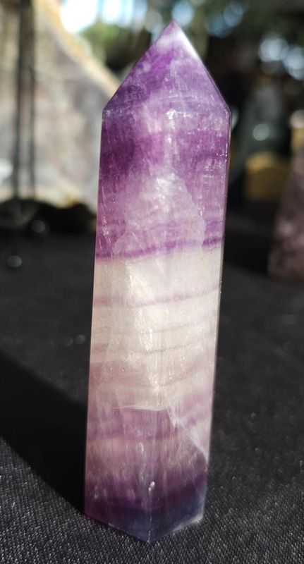 Purple Fluorite Tower