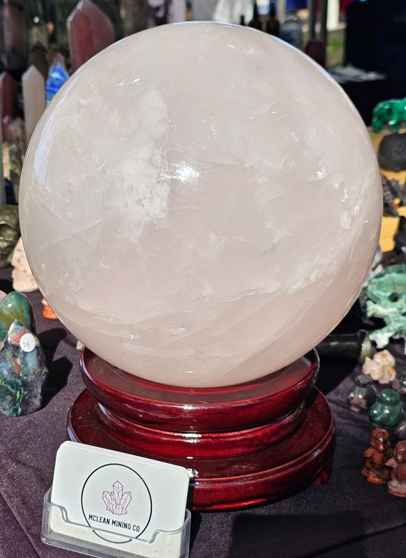 Rose Quartz Sphere