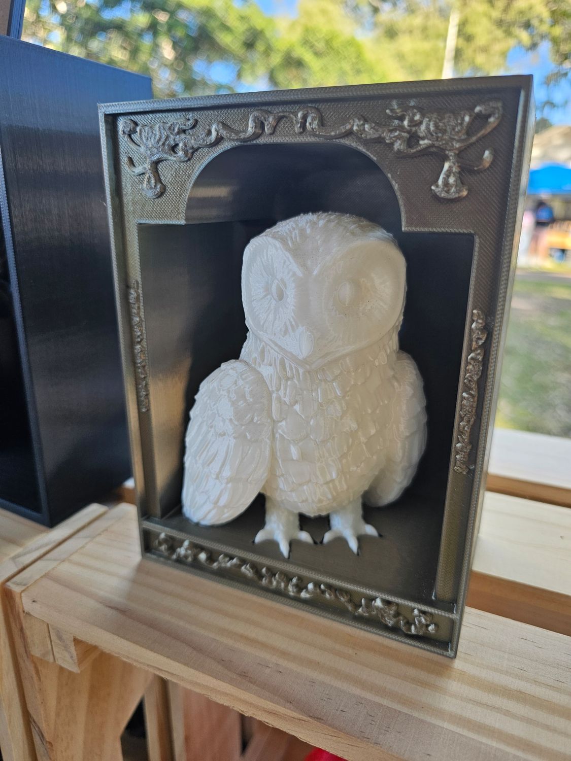 3d Printed Hedwig Inspired Book Nook