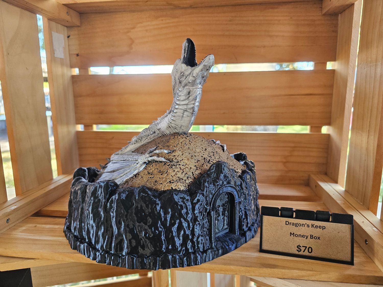3d Printed Dragon’s Keep - Coin Bank