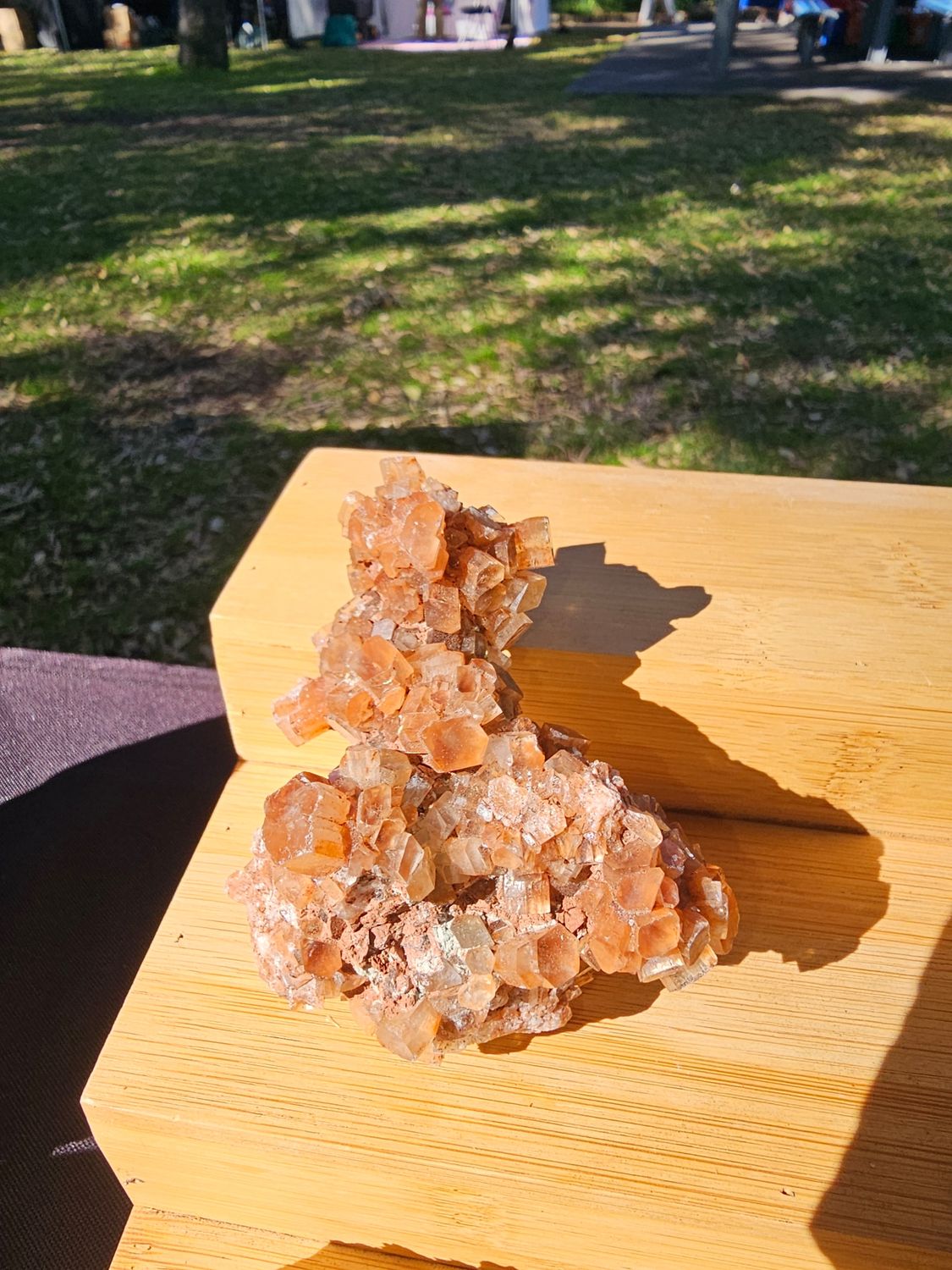 Aragonite cluster