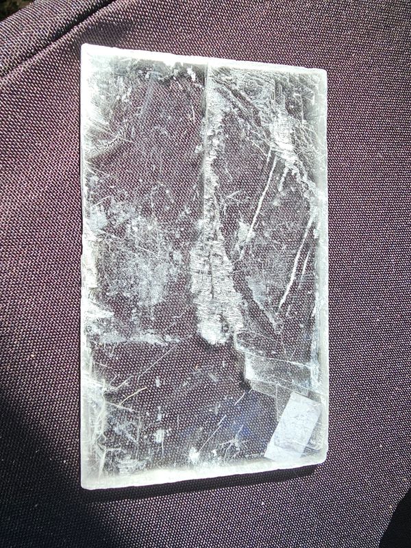 Selenite slice