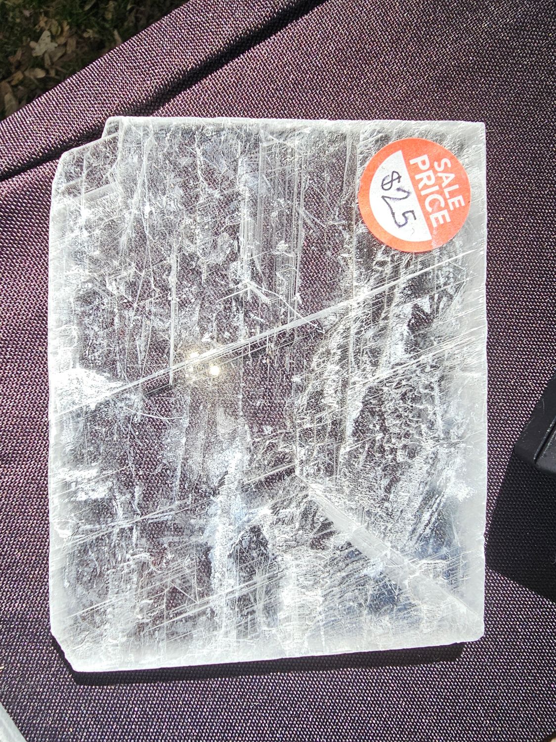 Selenite Slice