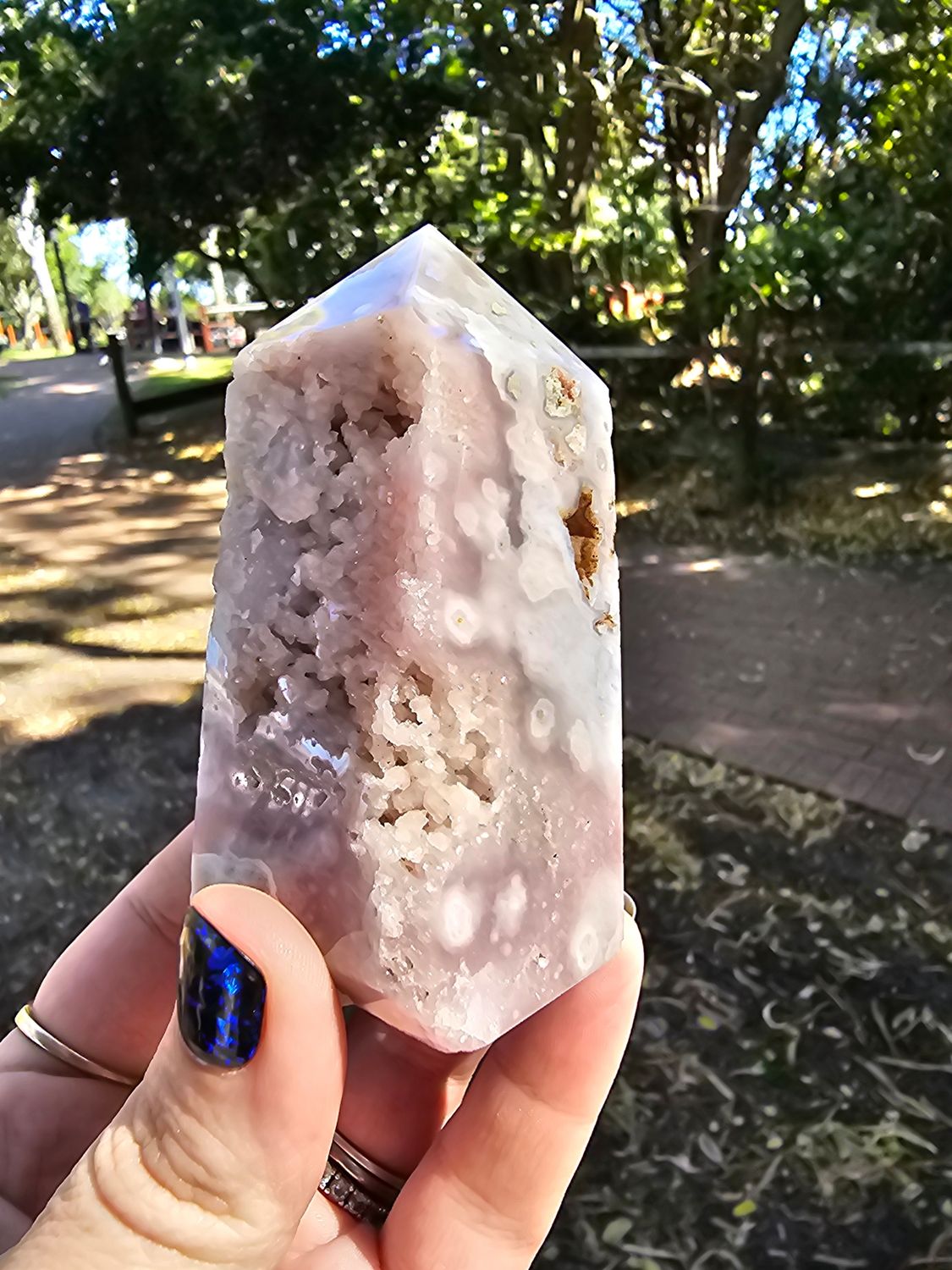 Pink Amethyst tower
