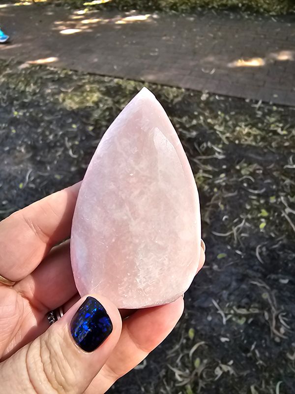 Pink opal freeform