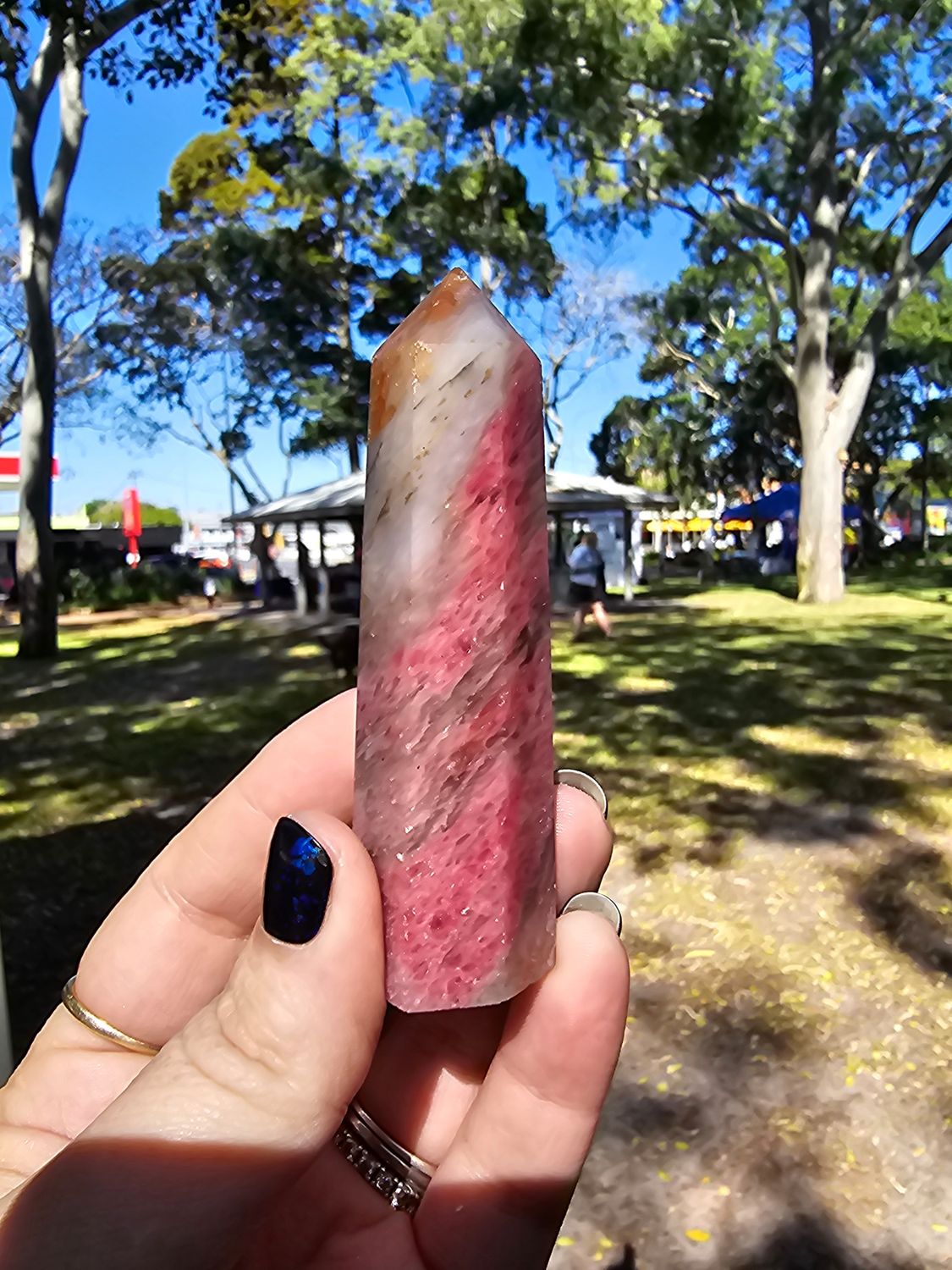 Ice Rhodonite tower