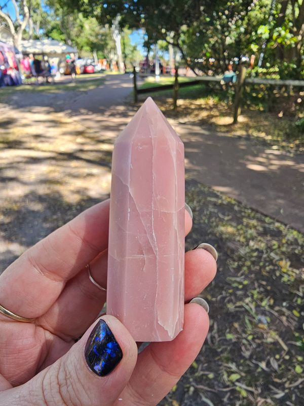 Pink opal tower