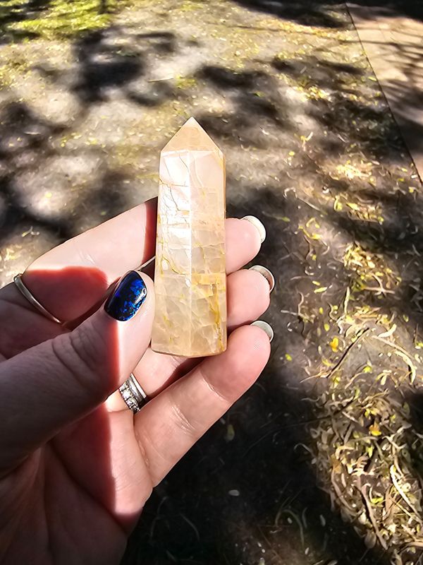 Peach moonstone tower