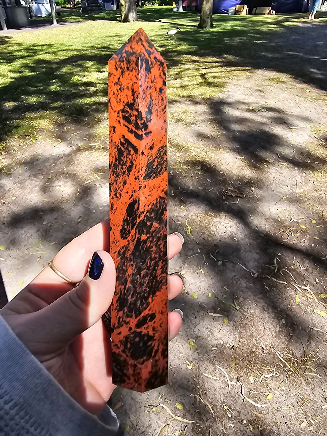 Mahogany obsidian tower