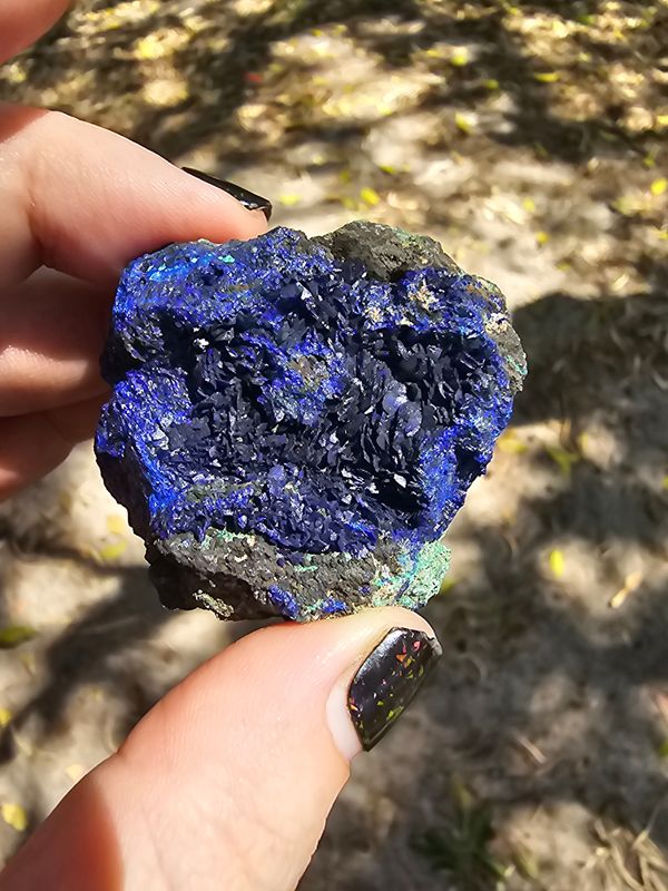 Azurite and Malachite
