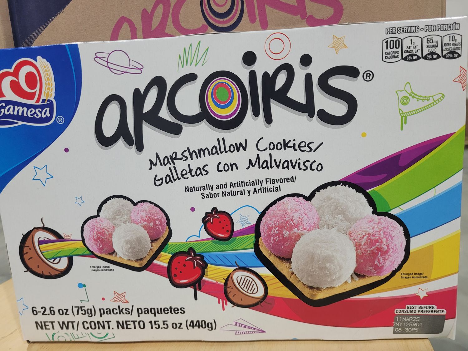 Arcoiris Gamesa Case 12 Pack