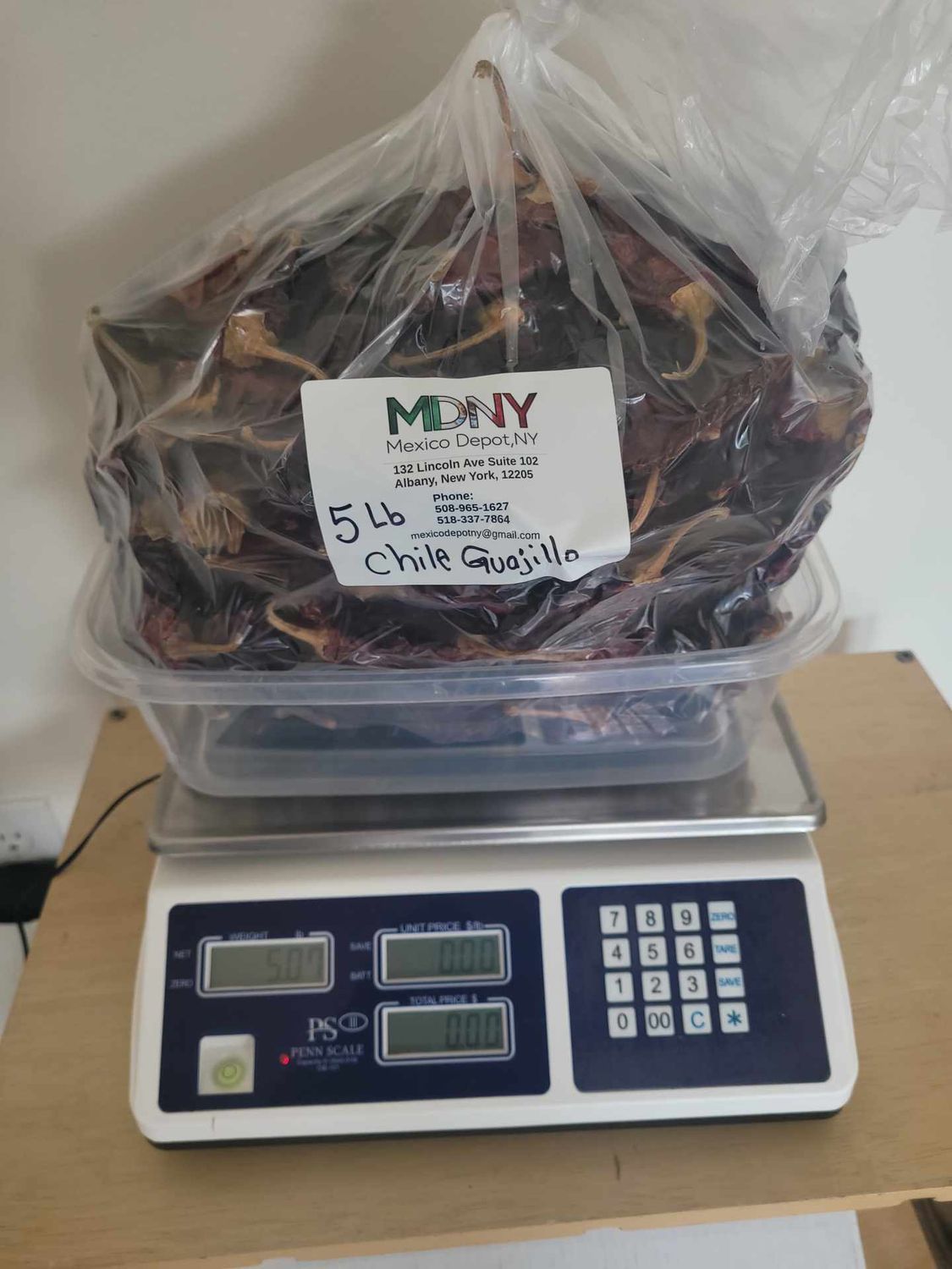 Chile Guajillo 5LBS