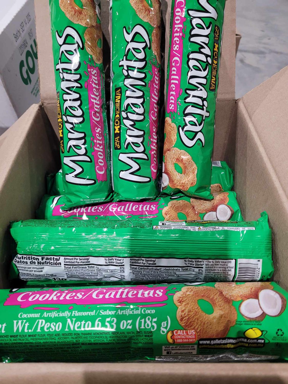 Marianita Cookies Coconut (20/6.5oz)
