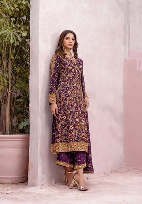 Formal Dress - Purple - F0W0-02