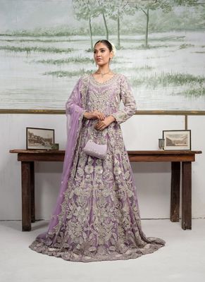 Bridal Dress - Lilac - B0W0-07