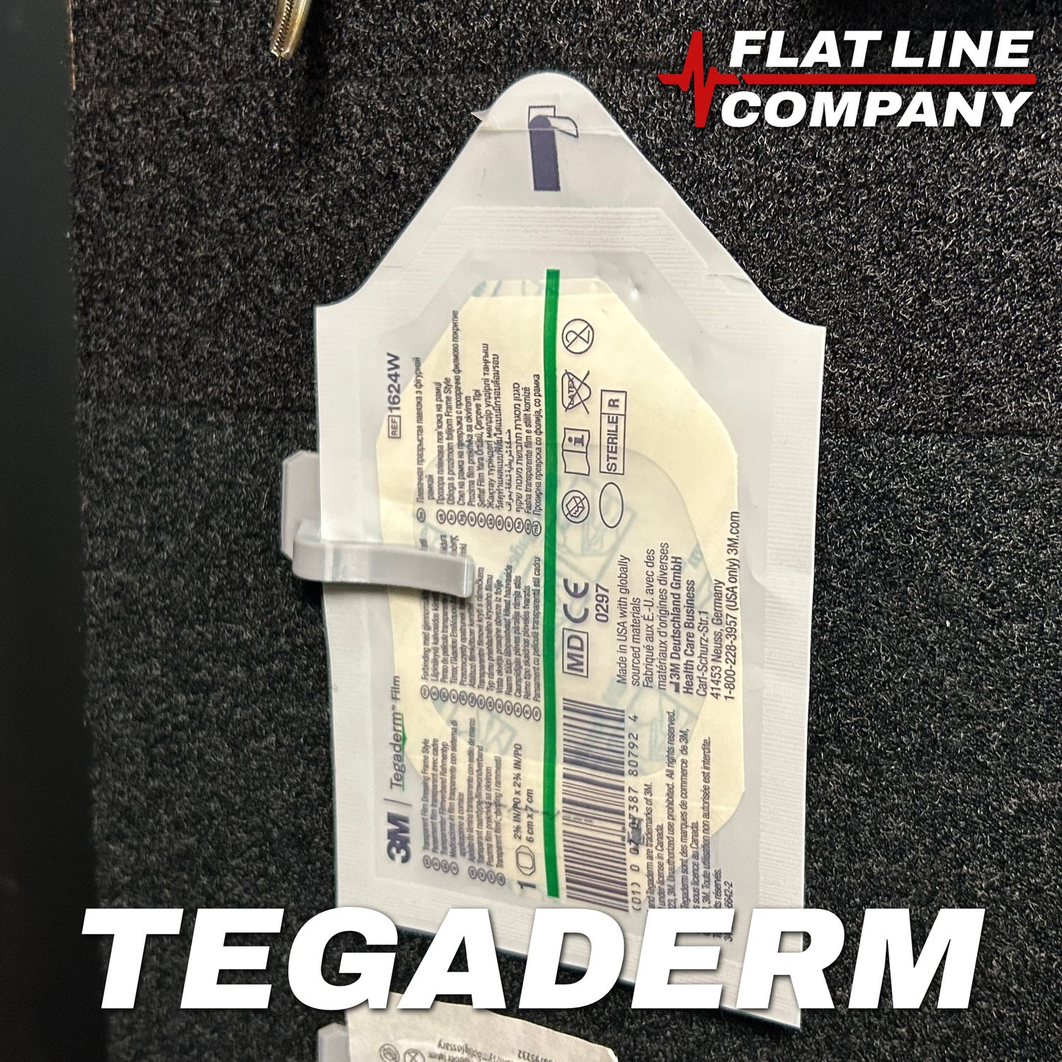 Tegaderm / Alcohol Swab Holder
