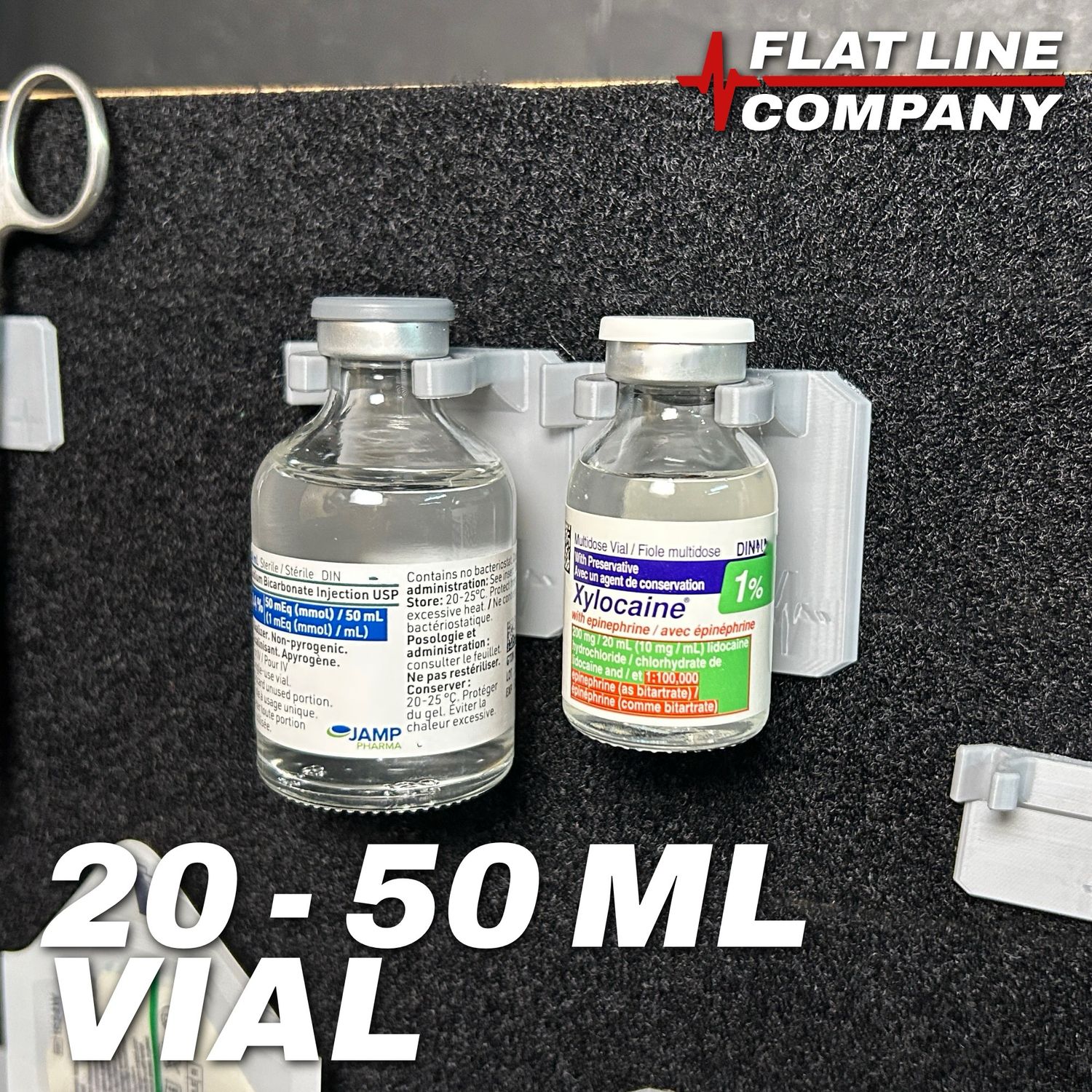 20ml - 50ml Vial Clip