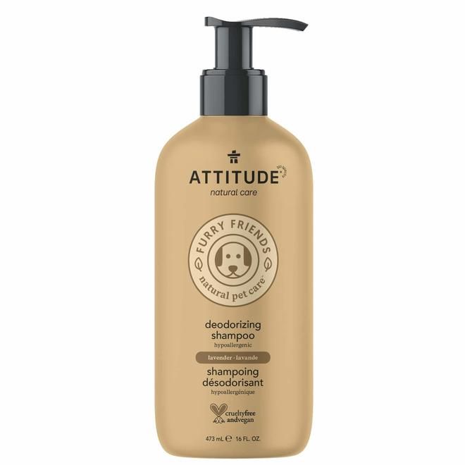 Shampoing déodorisant / Deodorizing shampoo.