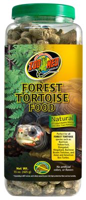 Nourriture tortue terrestre de forêt / Forest tortoise food