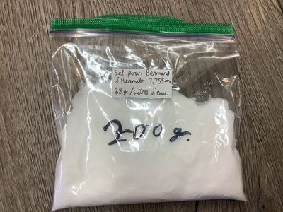 Sel pour Bernard l&#39;Hermite et aquarium 200 g
