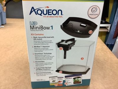Aquarium Aqueon Led Mini Bow SmartClean