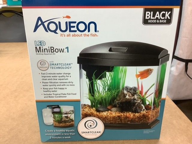 Aquarium Aqueon Led Mini Bow SmartClean