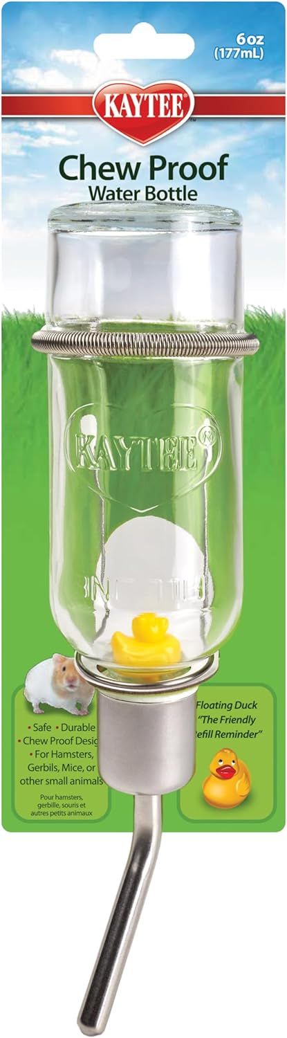 6 oz water bottle for rodents