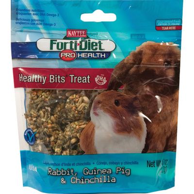 Healthy Bits Treats for Rabbits, Guinea Pigs &amp; Chinchillas - 4.5 oz