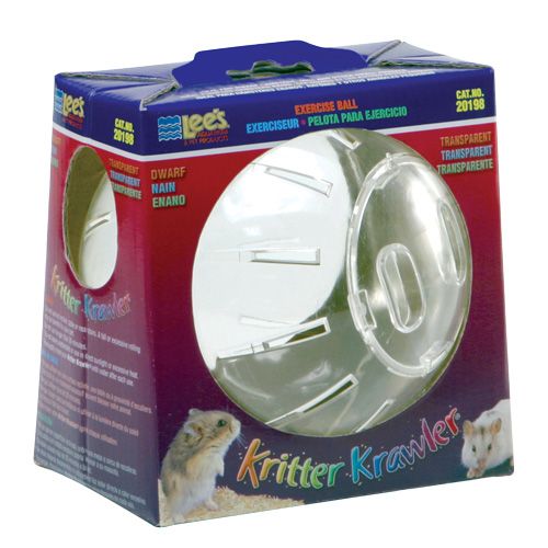 Kritter Krawler Exercise Ball - Transparent - Dwarf Kritter Krawler Exercise Ball - Transparent - Dwarf