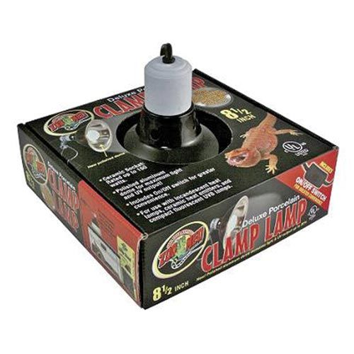 Deluxe Porcelain Clamp Lamp - 8.5&quot;