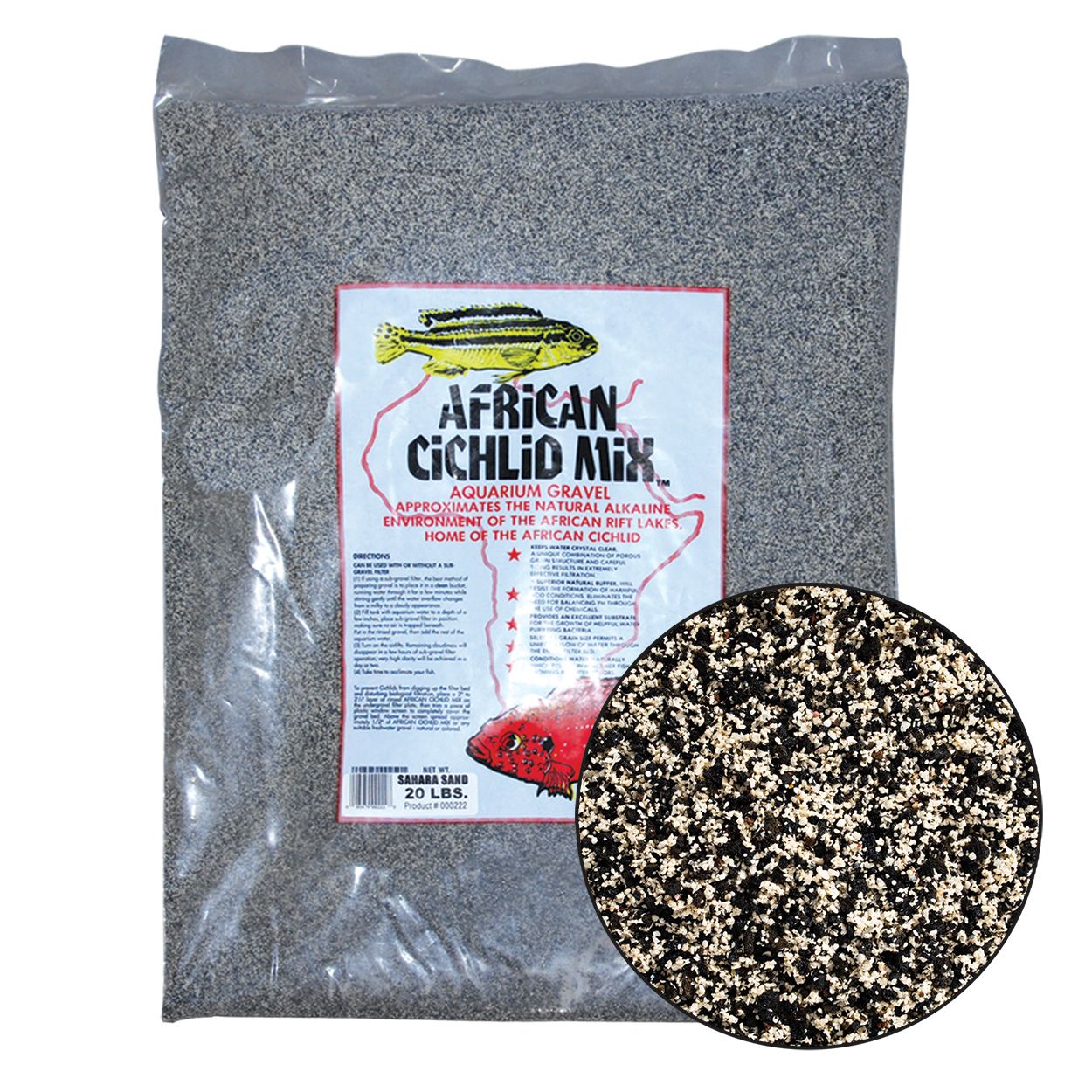 African Cichlid Mix Sahara Sand - 20 lb