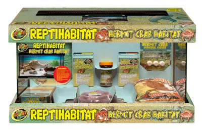 Reptihabitat equipped for Hermit Crab