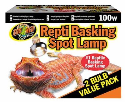 Repti Basking Spot Lamp  100w X2