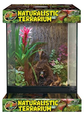 Zoomed Naturalistic Terrarium 18'‘X18’'X24''