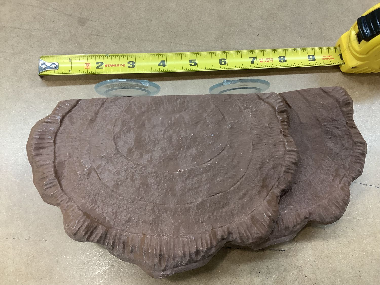 Plateforme À ventouse brune