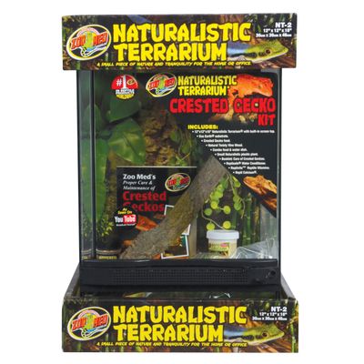 Zoomed Naturalistic Terrarium Crested Gecko Kit