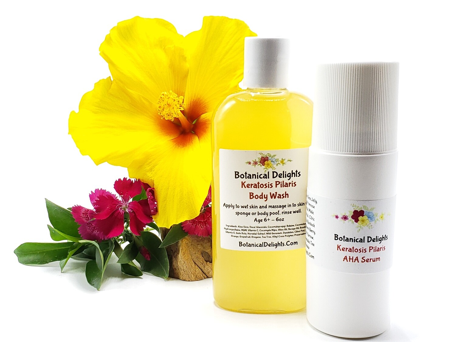 KP AHA SERUM & Keratosis Pilaris Body Wash For Keratosis Pilaris