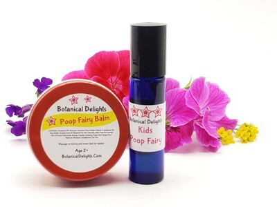 Kids Poop Fairy Essential Oil Roller or Balm Kids Poop Fairy Essential Oil Roller or Balm