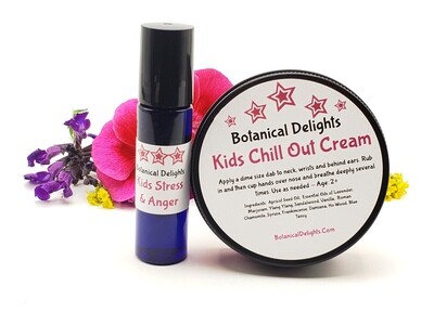 KIDS Chill Out Cream & Stress Anger Roller