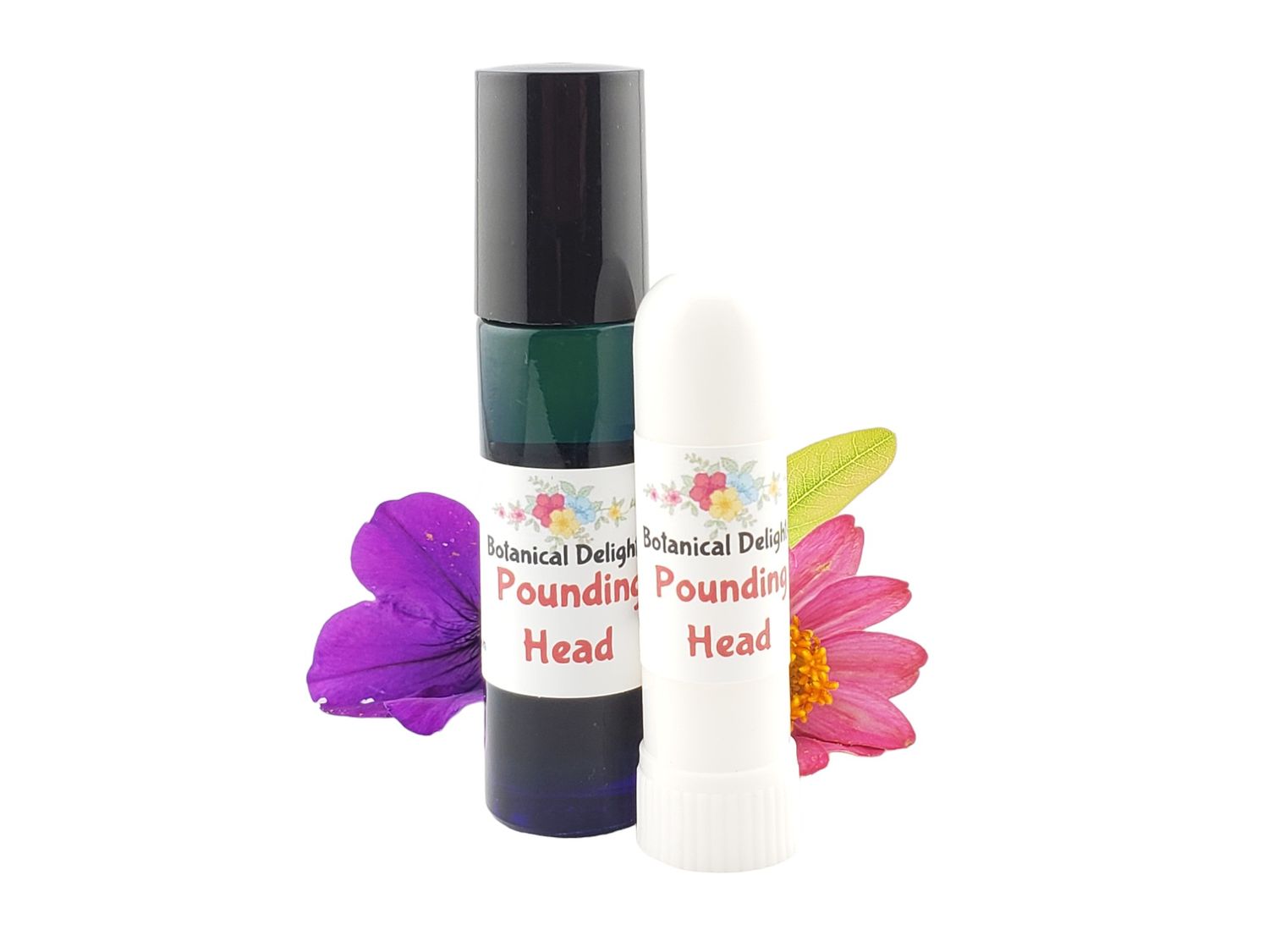 Pounding Head - Migraine Headache Essential Oil Roller OR Inhaler