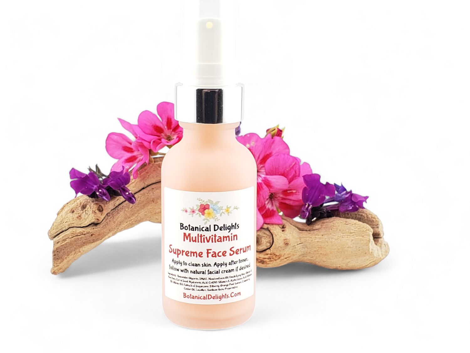 Multivitamin Supreme Facial Serum, Style: 1oz Glass w/Treatment Pump