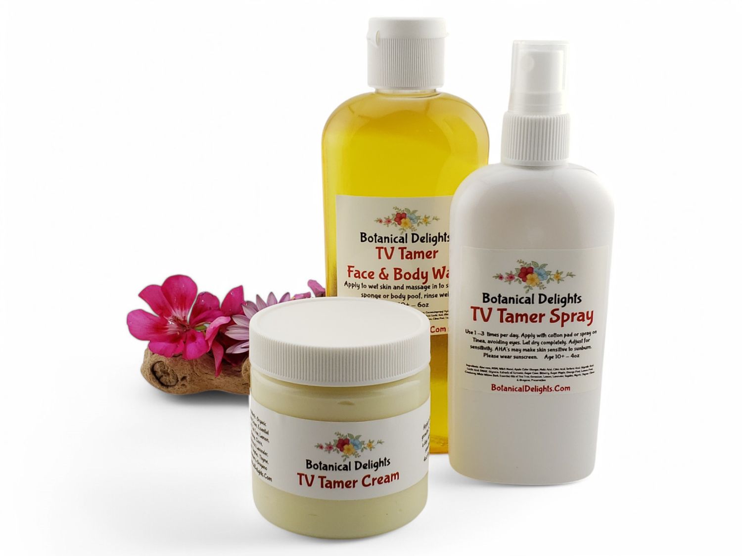 TV Tinea Tamer Spray, Body Wash &amp; Cream