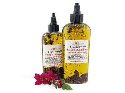 Hair Follicle Stimulating Hair &amp; Scalp Growth Oil