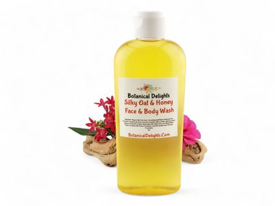Silky Oat &amp; Honey  Face &amp; Body Wash