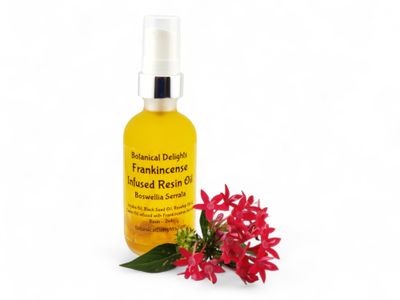 Frankincense Boswellia Resin Oil | Organic Resin-Infused Face &amp; Body Oil