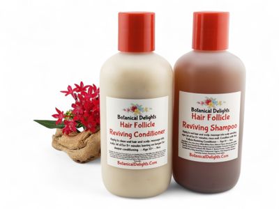 Hair Follicle Stimulating Shampoo or Conditioner