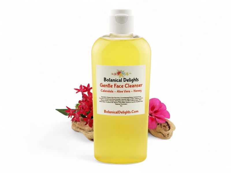 Gentle Facial Cleanser - Calendula, Aloe Vera, Honey Gentle Facial Cleanser - Calendula, Aloe Vera, Honey