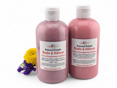 Biotin &amp; Hibiscus Follicle Strengthening Shampoo and Conditioner