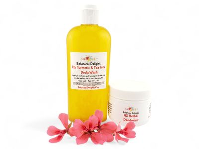 HS Hidradenitis Suppurativa Body Wash &amp; Jar Deodorant